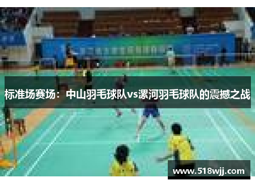 标准场赛场：中山羽毛球队vs漯河羽毛球队的震撼之战